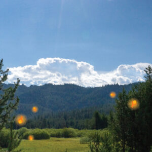 scenery at YMCA Camp at Horsethief Reservoir